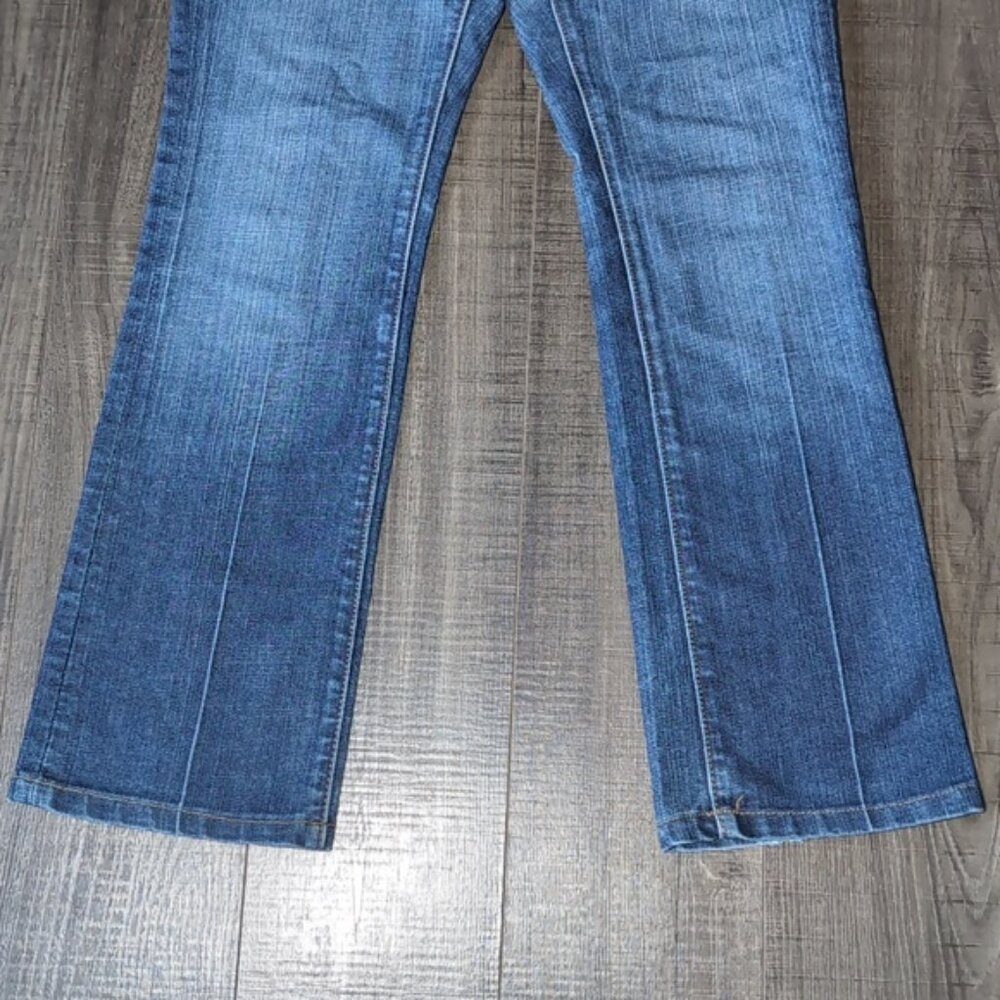 Old Navy The Diva Bootcut Jeans Womens Size 6 Blue Mid Rise Denim - Picture 6 of 10